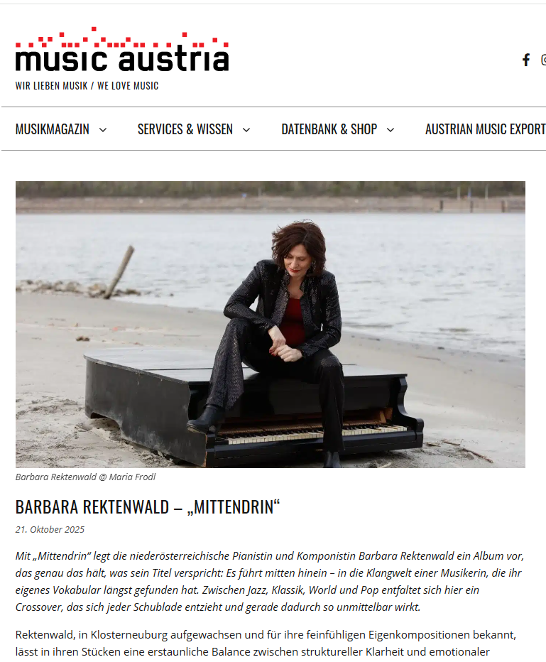 Barbara Rektenwald "Mittendrin"